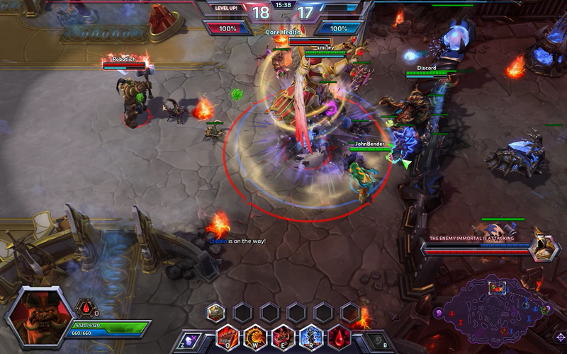 Illustration for article titled Heroes Of The Storm's New Diablo Map Is Very Chaotic (In A Good Way)